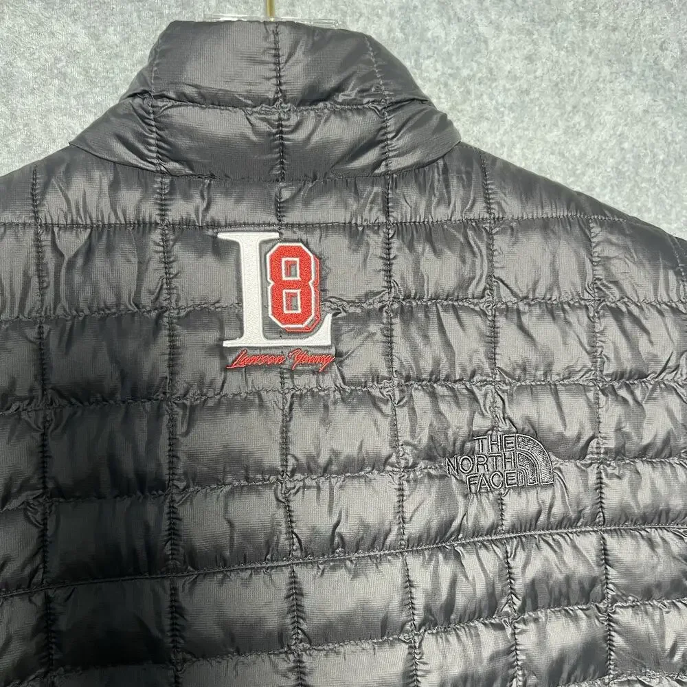 The North Face ThermoBall Eco Vest Mens L Black HGGC Lawson Young NWT